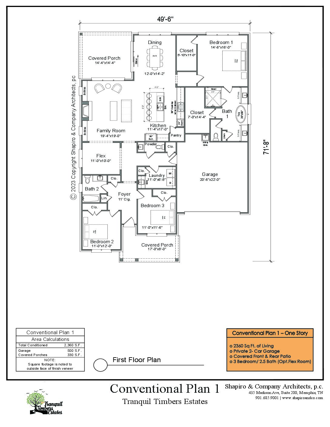 Conventional Plan 1 1st Floor mbe 8-27-23
