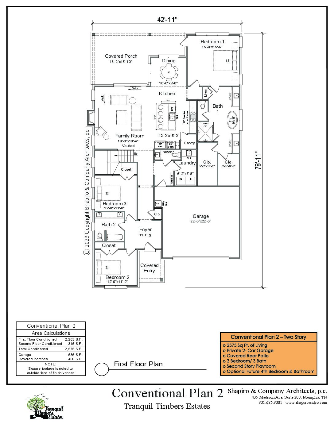 Conventional Plan 2 1st Floor mbe 8-27-2023