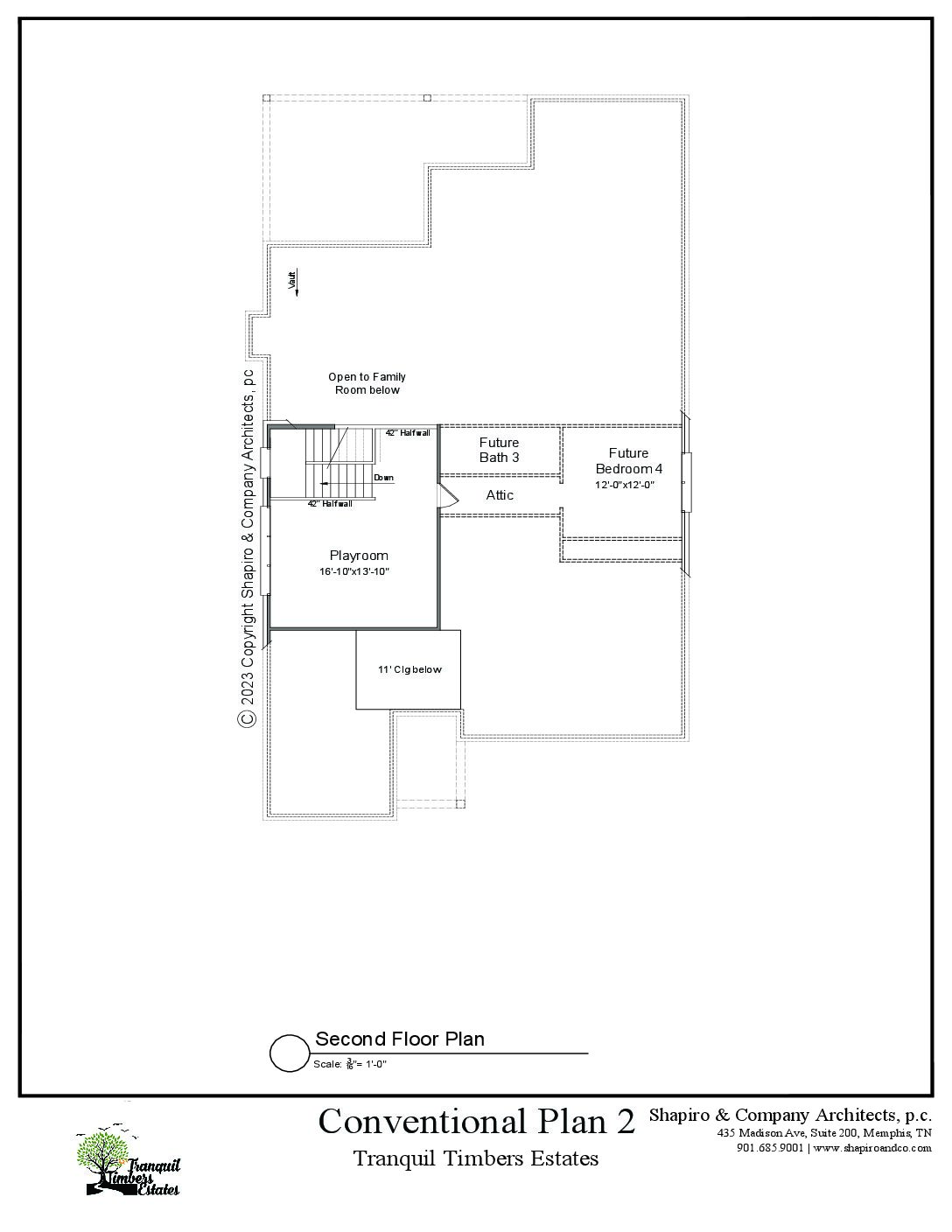 Conventional Plan 2 2nd Floor mbe 8-27-2023